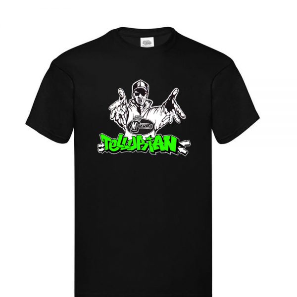 dj tellurian mokum records logo shirt