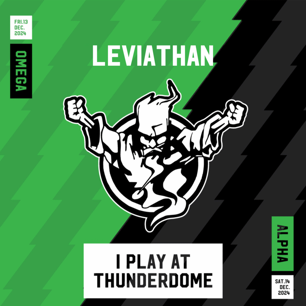 We are thrilled to announce that DJ Leviathan, representing Cenobite Records, will be performing at Thunderdome 2024!